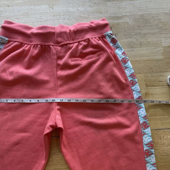 Disney Cruise Line Elastic Drawstring Waist Sweatpants Women L Coral - Picture 6 of 11